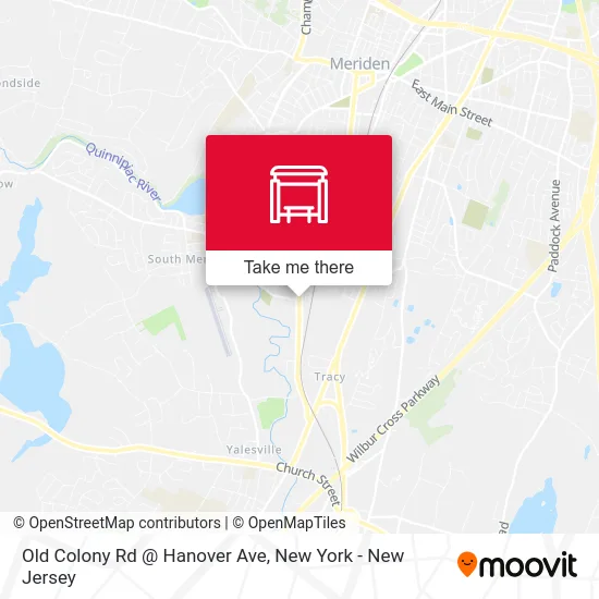 Old Colony Rd @ Hanover Ave map