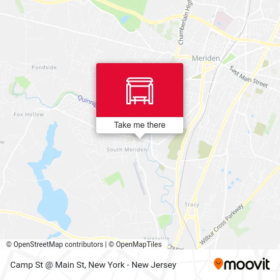 Camp St @ Main St map