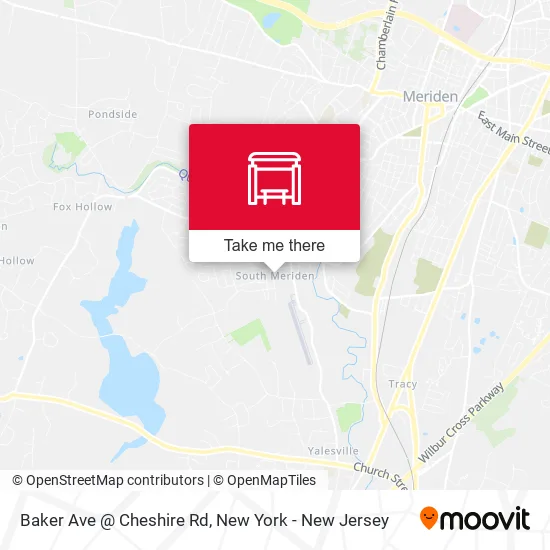 Mapa de Baker Ave @ Cheshire Rd