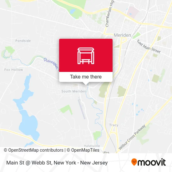 Main St @ Webb St map