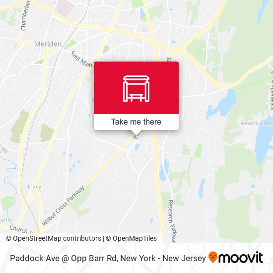 Mapa de Paddock Ave @ Opp Barr Rd