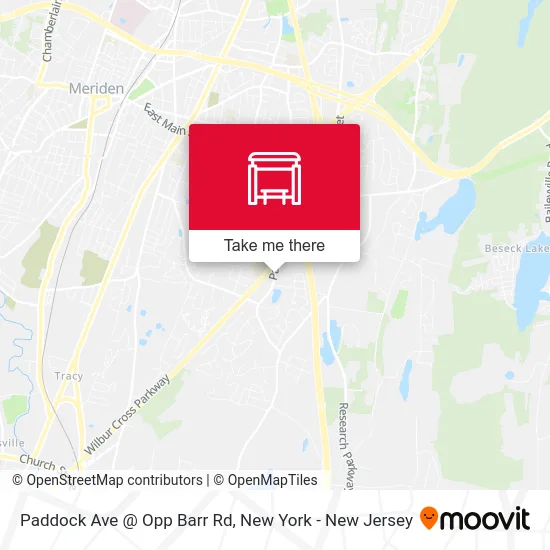 Paddock Ave @ Opp Barr Rd map