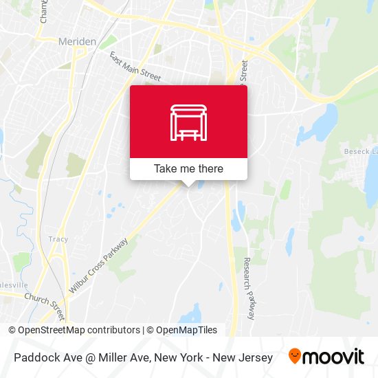 Mapa de Paddock Ave @ Miller Ave