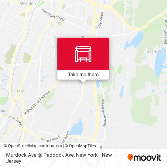 Murdock Ave @ Paddock Ave map
