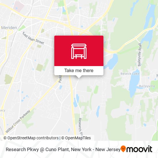 Research Pkwy @ Cuno Plant map