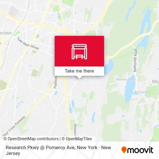 Research Pkwy @ Pomeroy Ave map