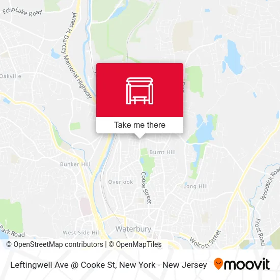 Leftingwell Ave @ Cooke St map