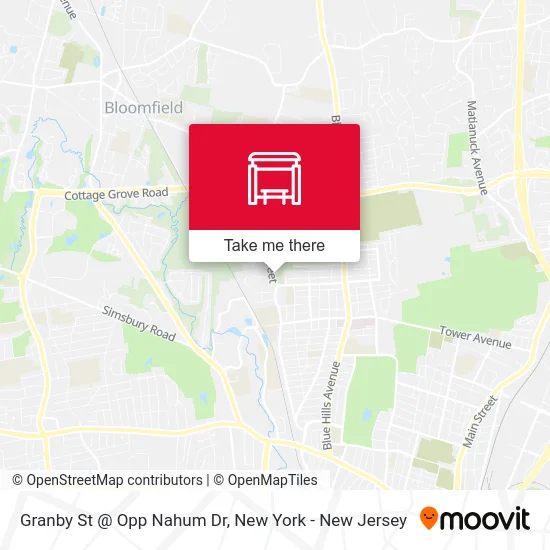 Granby St @ Opp Nahum Dr map