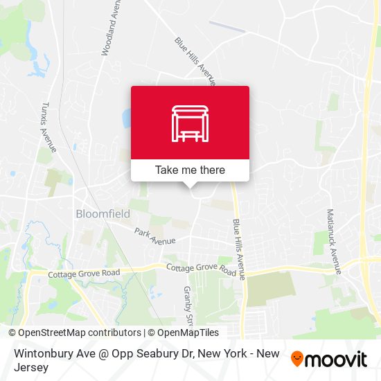 Mapa de Wintonbury Ave @ Opp Seabury Dr