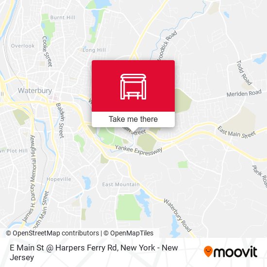 E Main St @ Harpers Ferry Rd map