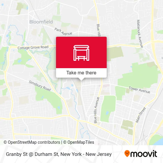 Granby St @ Durham St map