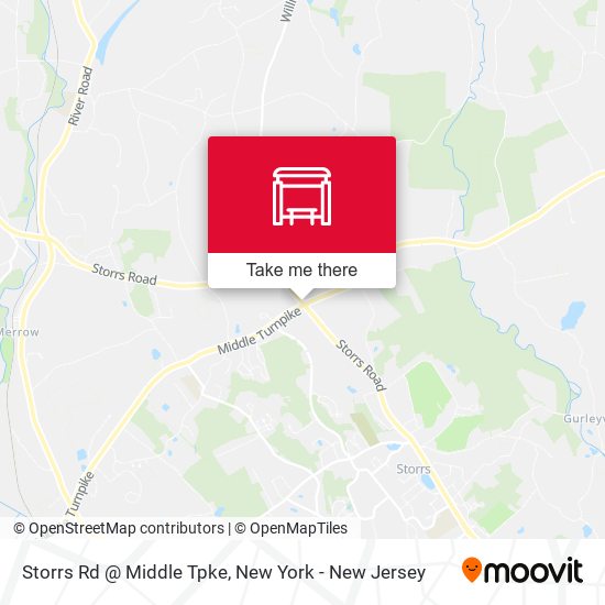 Mapa de Storrs Rd @ Middle Tpke