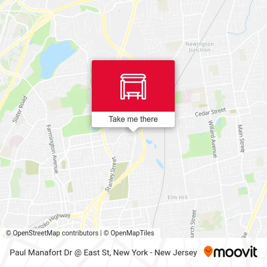 Paul Manafort Dr @ East St map