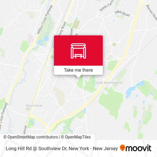 Long Hill Rd @ Southview Dr map