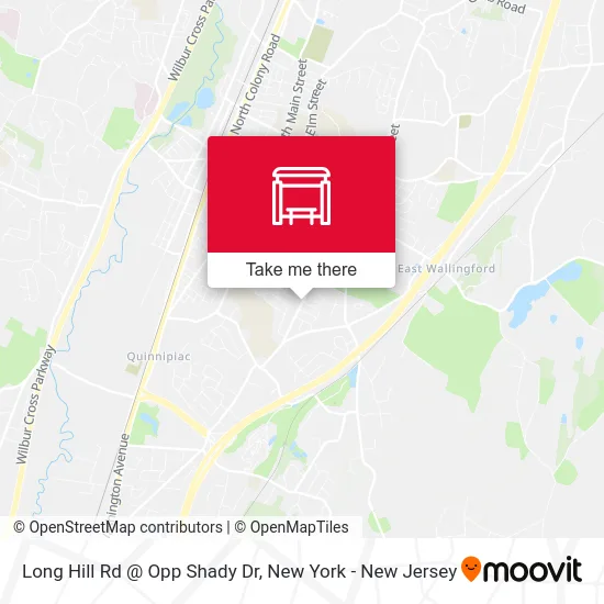 Long Hill Rd @ Opp Shady Dr map