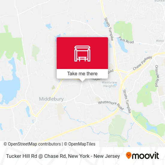 Tucker Hill Rd @ Chase Rd map