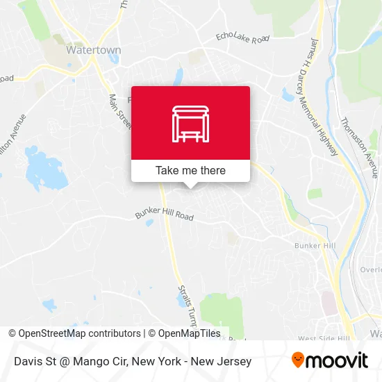 Davis St @ Mango Cir map