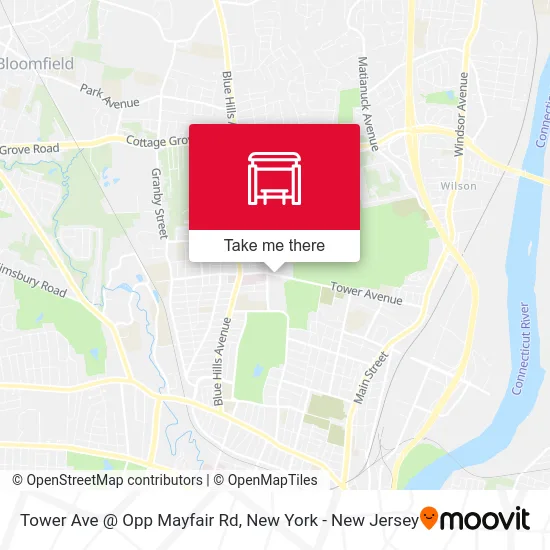 Tower Ave @ Opp Mayfair Rd map