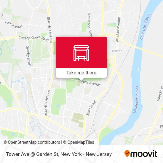 Tower Ave @ Garden St map
