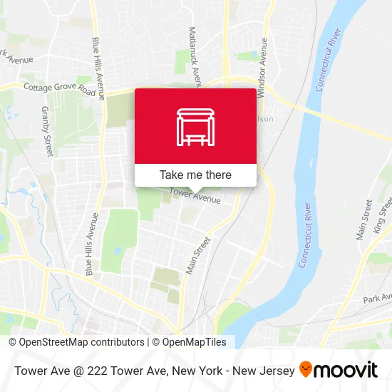 Tower Ave @ 222 Tower Ave map