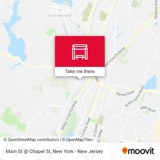 Main St @ Chapel St map