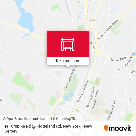 N Turnpike Rd @ Ridgeland Rd map