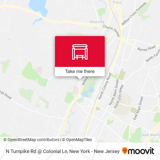 Mapa de N Turnpike Rd @ Colonial Ln