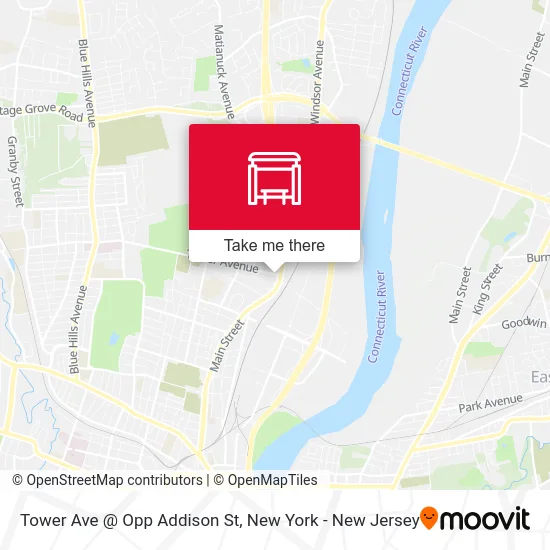 Tower Ave @ Opp Addison St map