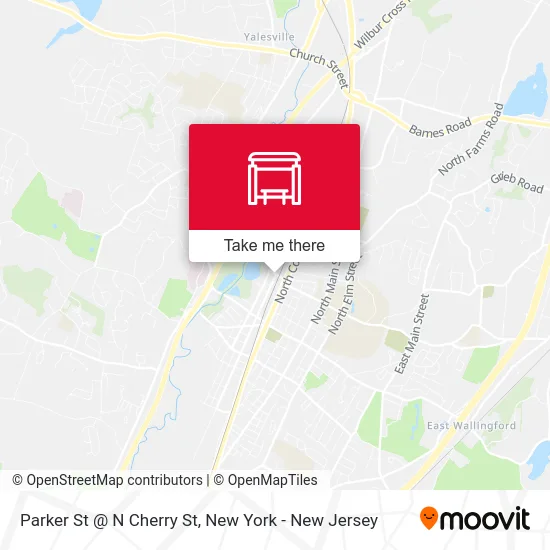 Parker St @ N Cherry St map