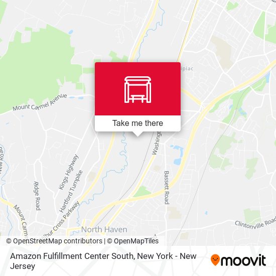 Amazon Fulfillment Center South map