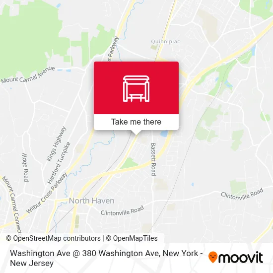 Washington Ave @ 380 Washington Ave map