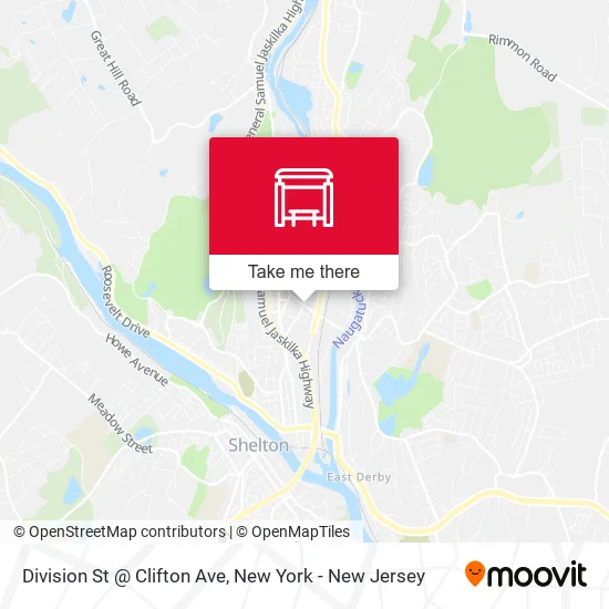 Mapa de Division St @ Clifton Ave