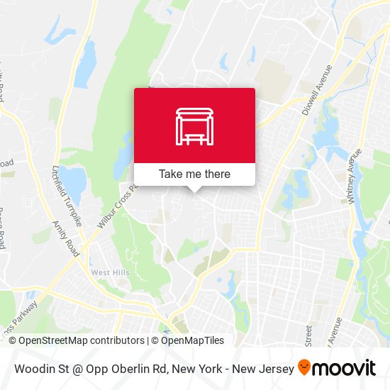 Woodin St @ Opp Oberlin Rd map