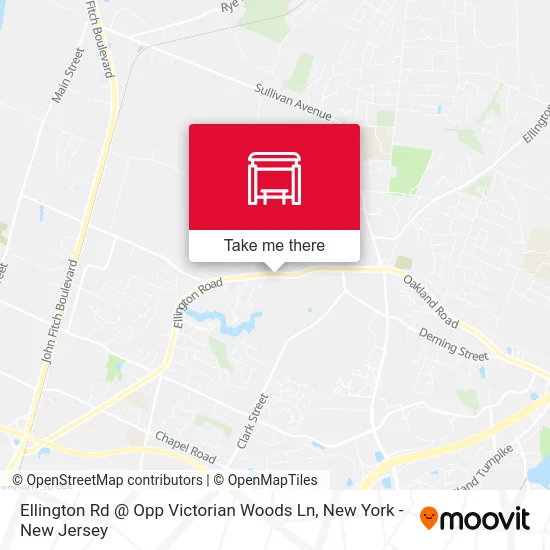 Ellington Rd @ Opp Victorian Woods Ln map