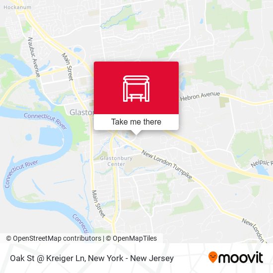 Mapa de Oak St @ Kreiger Ln