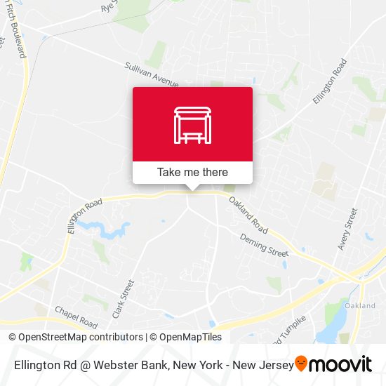 Mapa de Ellington Rd @ Webster Bank
