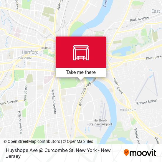 Mapa de Huyshope Ave @ Curcombe St