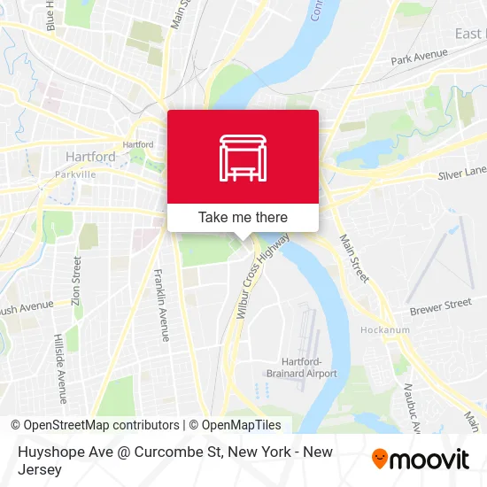 Huyshope Ave @ Curcombe St map