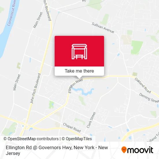 Ellington Rd @ Governors Hwy map