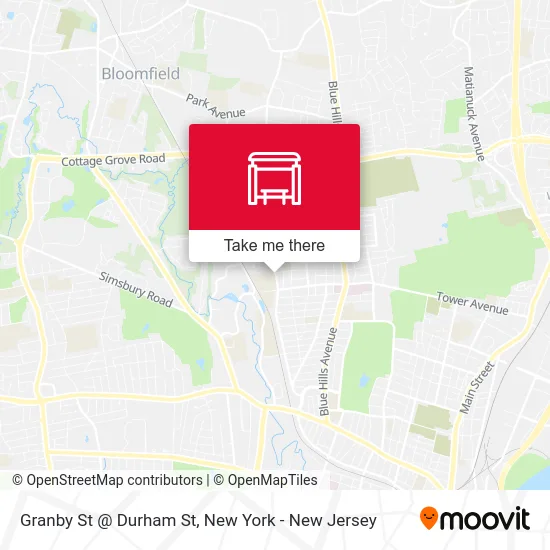 Granby St @ Durham St map