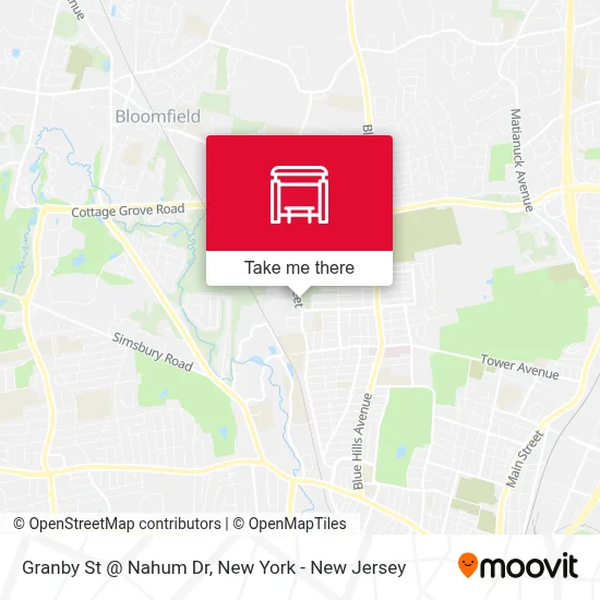 Granby St @ Nahum Dr map