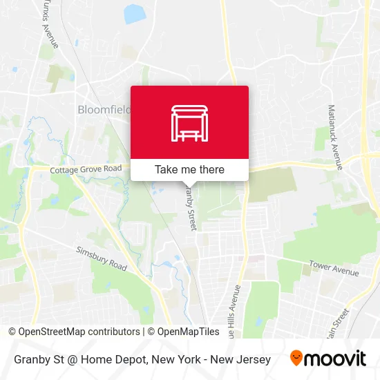Granby St @ Home Depot map