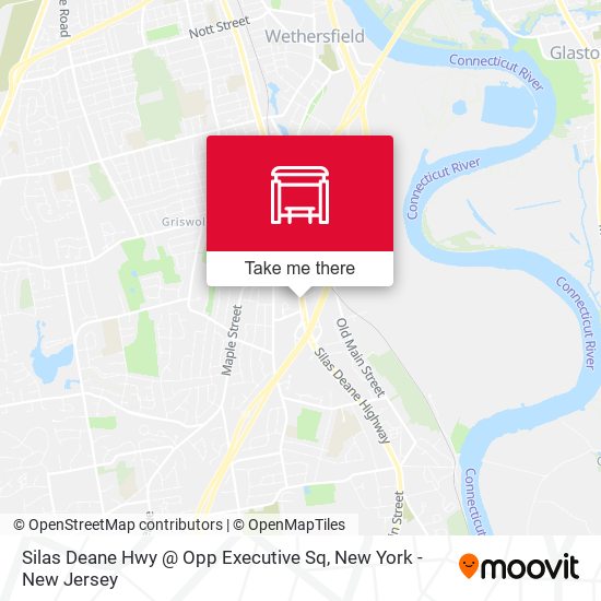 Silas Deane Hwy @ Opp Executive Sq map