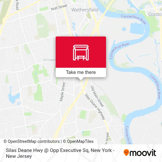 Silas Deane Hwy @ Opp Executive Sq map