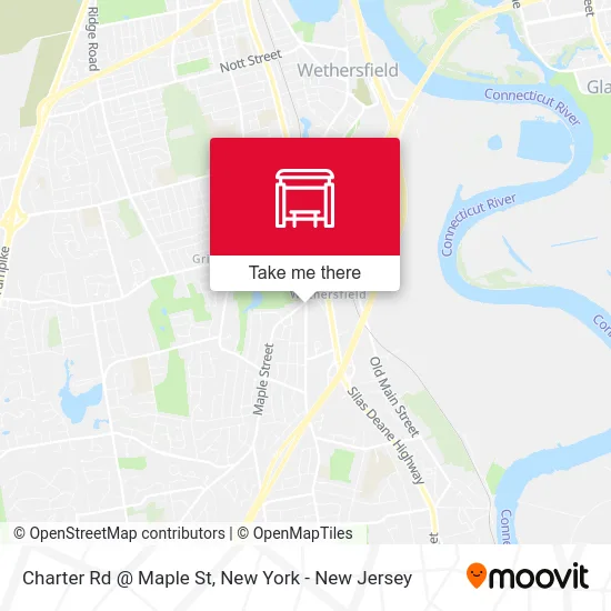 Charter Rd @ Maple St map