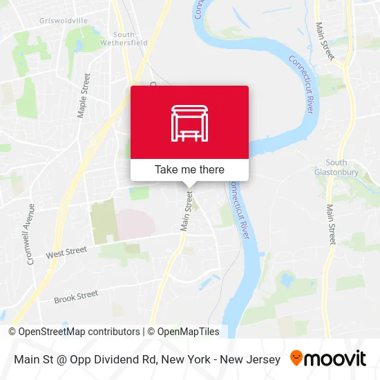 Main St @ Opp Dividend Rd map