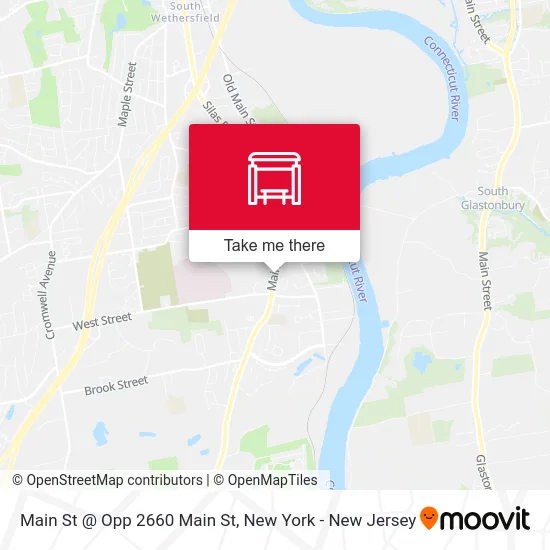 Main St @ Opp 2660 Main St map