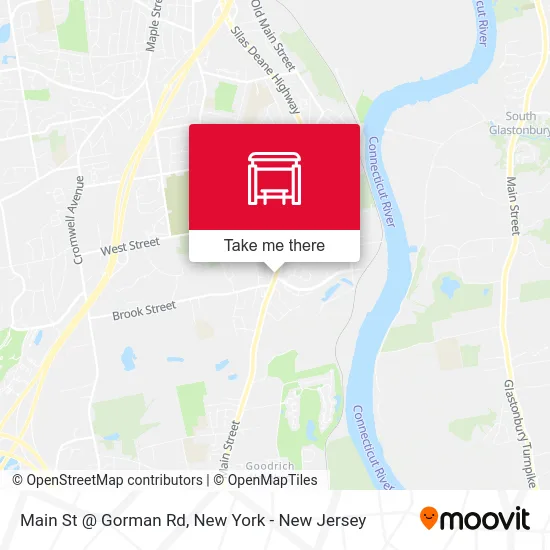 Main St @ Gorman Rd map