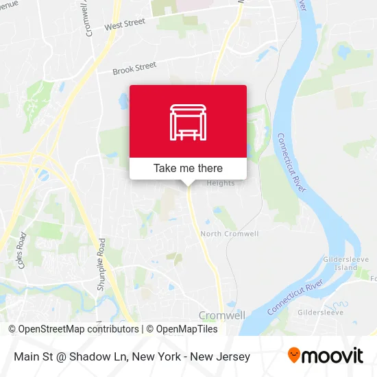 Main St @ Shadow Ln map