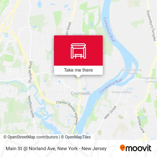 Main St @ Norland Ave map